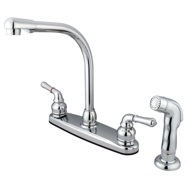 Americana FB751SP 8-Inch Centerset Kitchen Faucet with Sprayer FB751SP